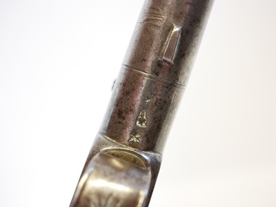 Lot Flintlock pocket pistol by Ward of Warrington