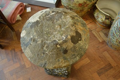 Lot 335 - 19th-century saddle stone
