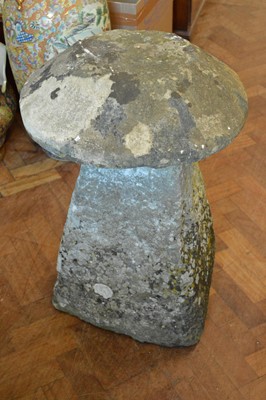 Lot 335 - 19th-century saddle stone