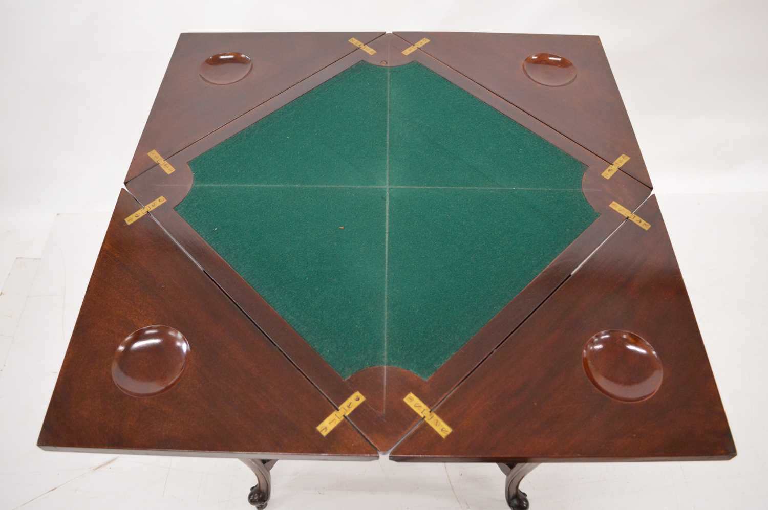 Lot 273 - Edwardian envelope table