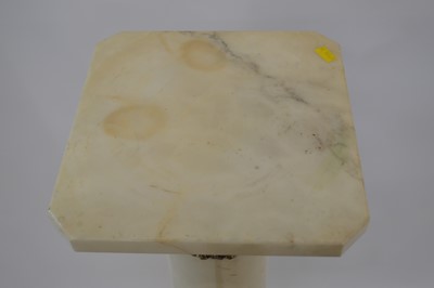 Lot 233 - Edwardian onyx pedestal