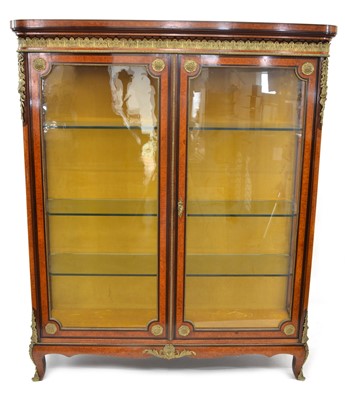 Lot 310 - Mid 19th century display cabinet