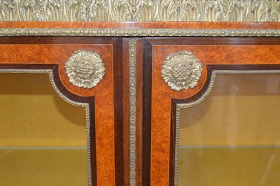 Lot 310 - Mid 19th century display cabinet