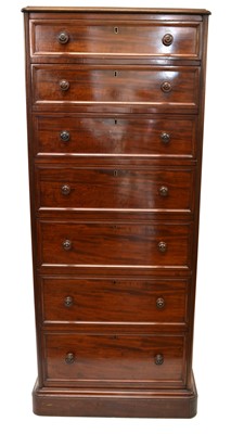 Lot 324 - Victorian mahogany chest of drawers