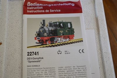 Lot 167 - LGB G Scale steam locomotive 22741