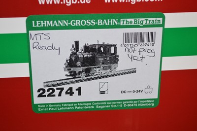Lot 167 - LGB G Scale steam locomotive 22741