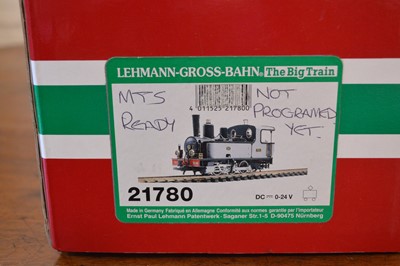 Lot 166 - LGB G Scale steam locomotive 21780
