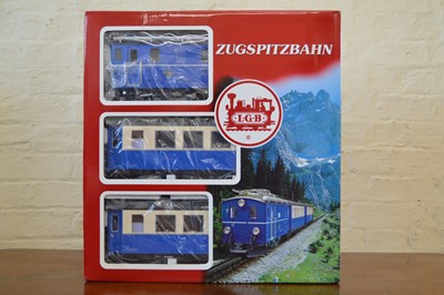 Lot 182 - LGB G Scale 70246 ‘Zugspitzbahn’ train pack