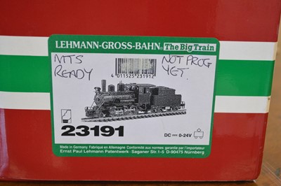 Lot 159 - LGB G Scale steam locomotive 23191