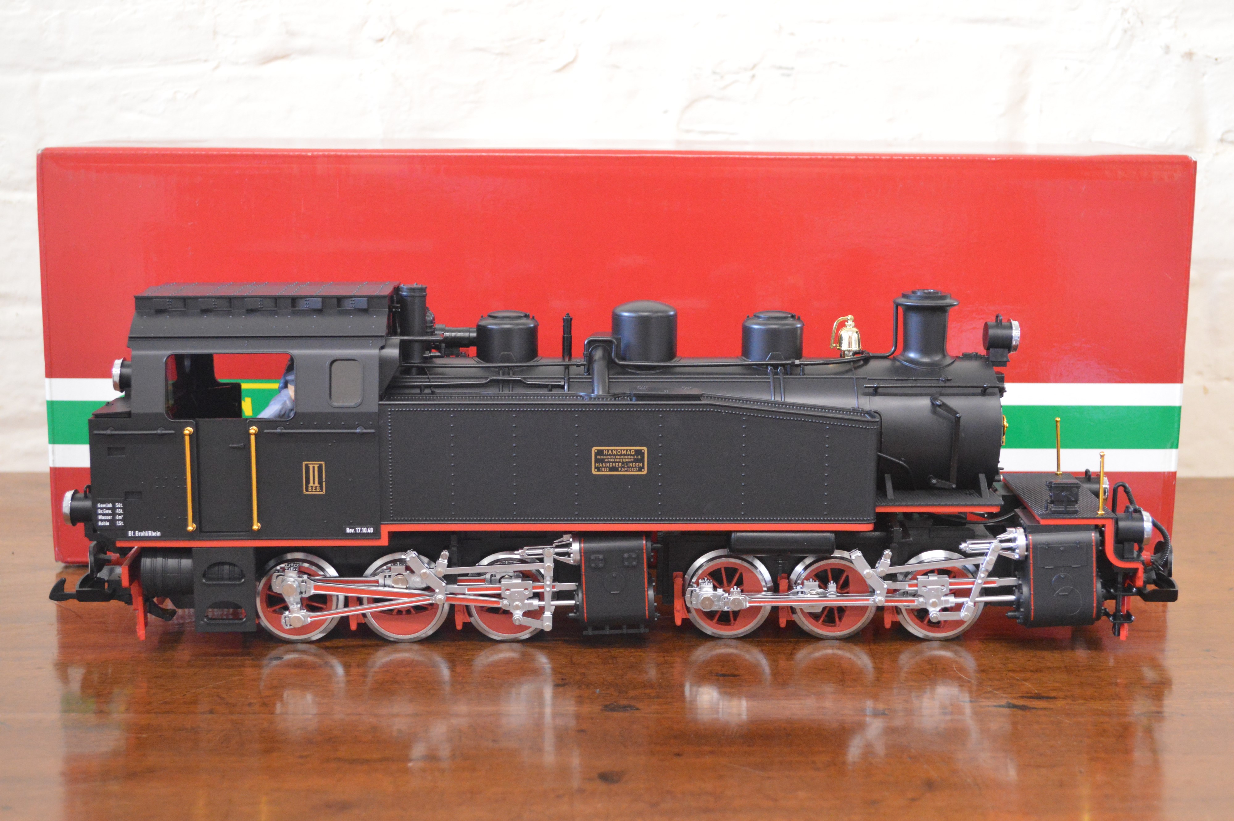 Lot 168 - LGB G Scale steam locomotive 23851