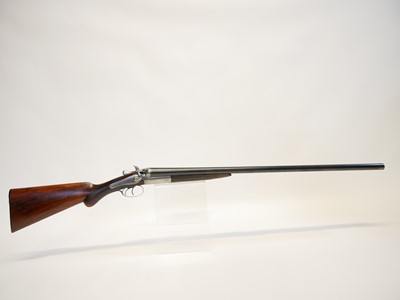 Lot 451 - T. Wild 12 bore side by side hammergun LICENCE REQUIRED