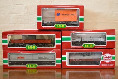 Lot 191 - LGB G Scale rolling stock