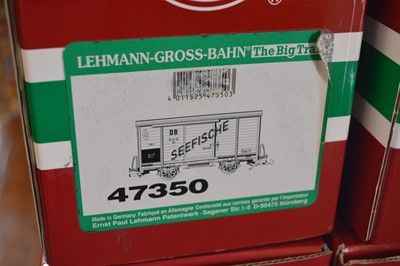 Lot 189 - LGB G Scale rolling stock