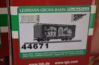 Lot 189 - LGB G Scale rolling stock