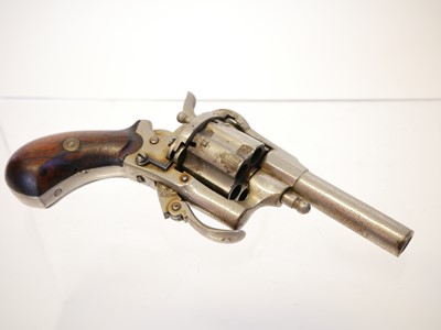 Lot 27 - Belgian pinfire revolver