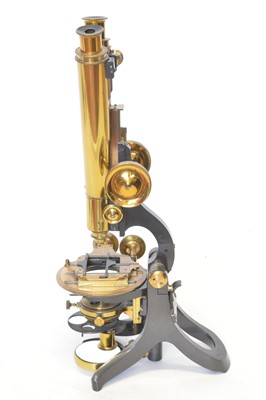 Lot 218 - Swift & Son binocular microscope