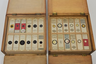 Lot 219 - 192 boxed microscope slides