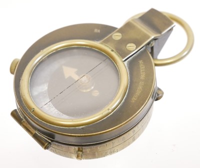 Lot 285 - WWI compass by Cruchon & Emons, London, 1915.