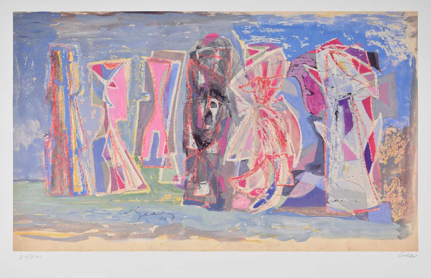 Lot 51 William Gear (British 19151997)