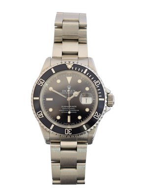 Lot 214 - A Rolex Oyster Perpetual Datejust Submariner wristwatch