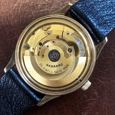 Lot 191 - A 9ct gold Garrard automatic wristwatch