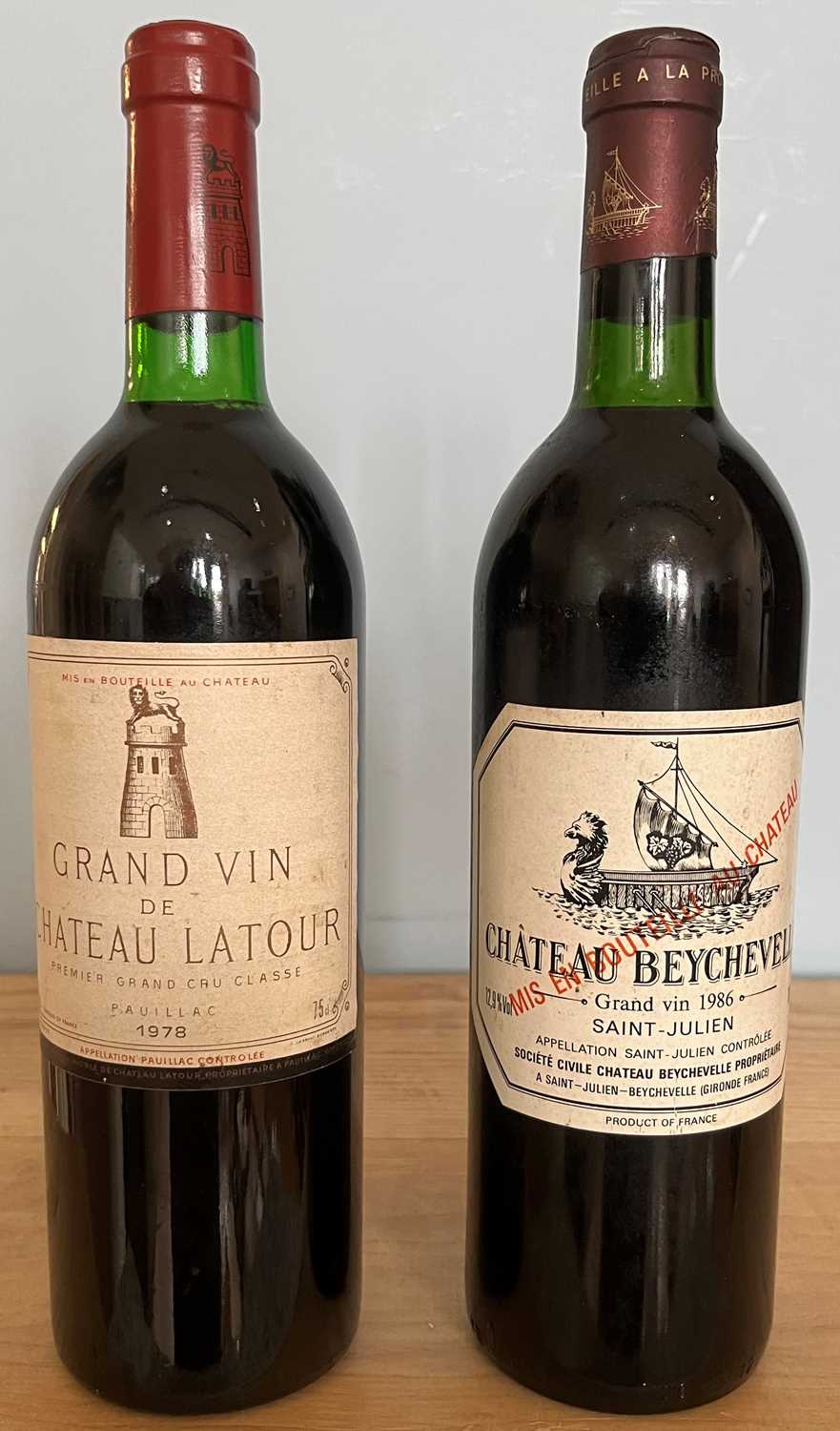 Lot 12 - 2 Bottles Very Fine Mature Classified Growth Claret