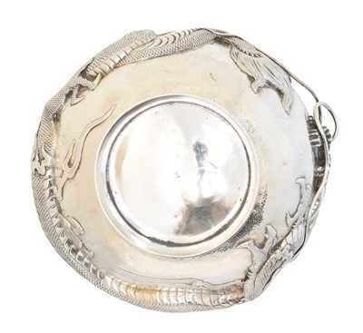 Lot 92 - A Japanese silver bowl