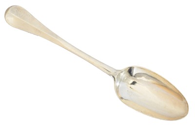 Lot 85 - A George I silver table spoon