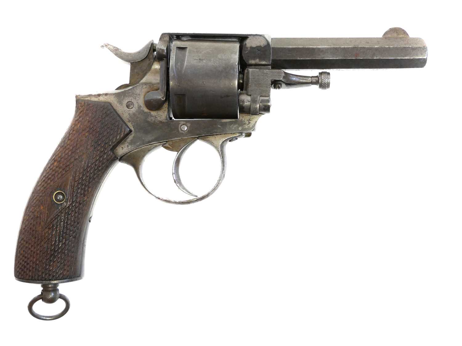 Lot 301 - Joh. Munts 'J. E. Maintiendrai' 9.4mm revolver LICENCE REQUIRED