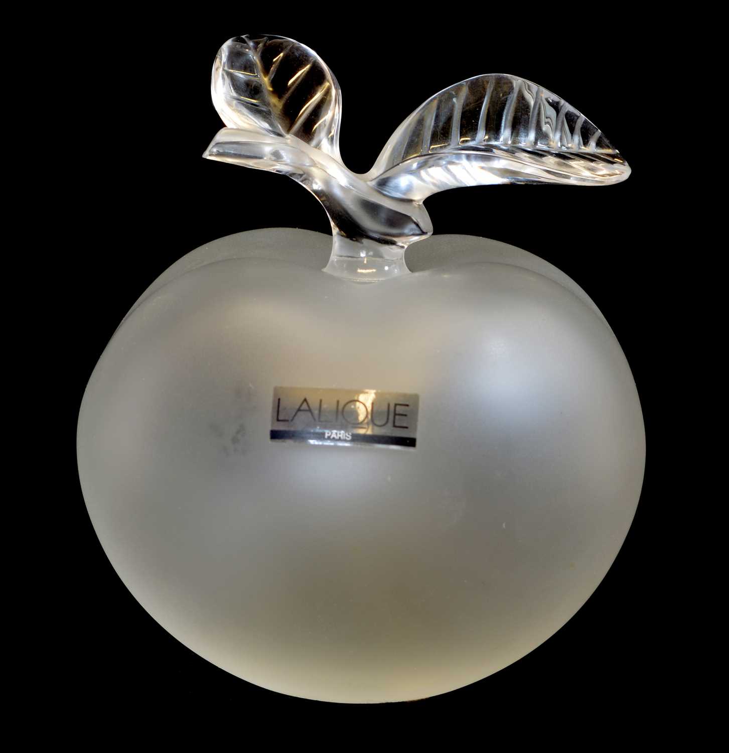 Lot 65 - Lalique Grande Pomme perfume Bottle