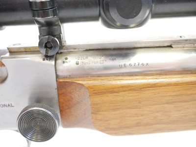 Lot 363 - BSA Martini International MkII .22lr rifle LICENCE REQUIRED
