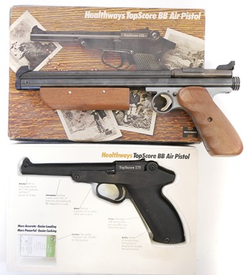 Lot 108 - Heathways boxed BB air pistol and a Crossman American Classic