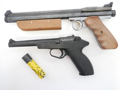 Lot 108 - Heathways boxed BB air pistol and a Crossman American Classic