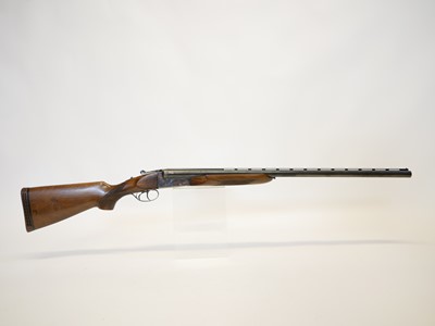 Lot 443 - Basque 12 bore side by side 3" chamber shotgun LICENCE REQUIRED