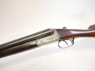 Lot 444 - Charles Osborne and Co. London 12 bore side by side shotgun LICENCE REQUIRED