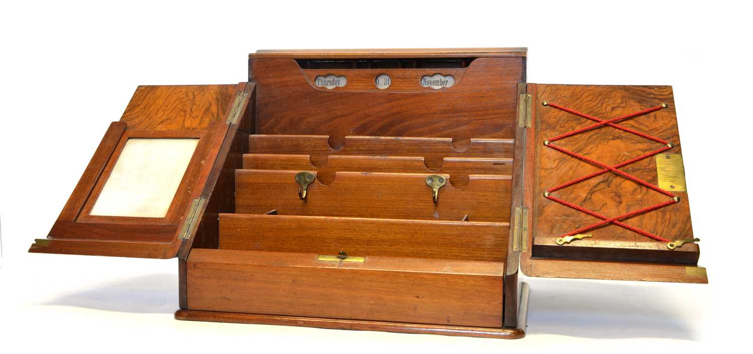 Lot 283 Victorian desk top stationery box