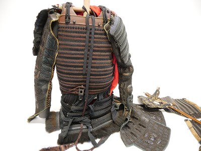 Lot Japanese suit of armour