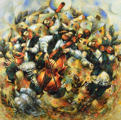 Lot 227 - Galina Manzin-Datloof (Russian/Israeli 1949-)