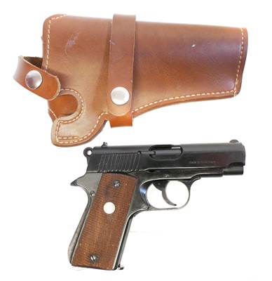 Lot Deactivated Erma 8mm semi automatic pistol