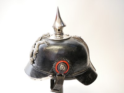 Lot 257 - German Pickelhaube helmet