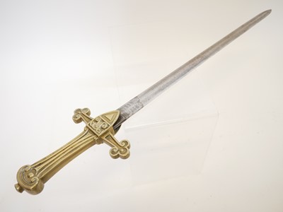 Lot 160 - 1856 pattern drummer and buglers' sword