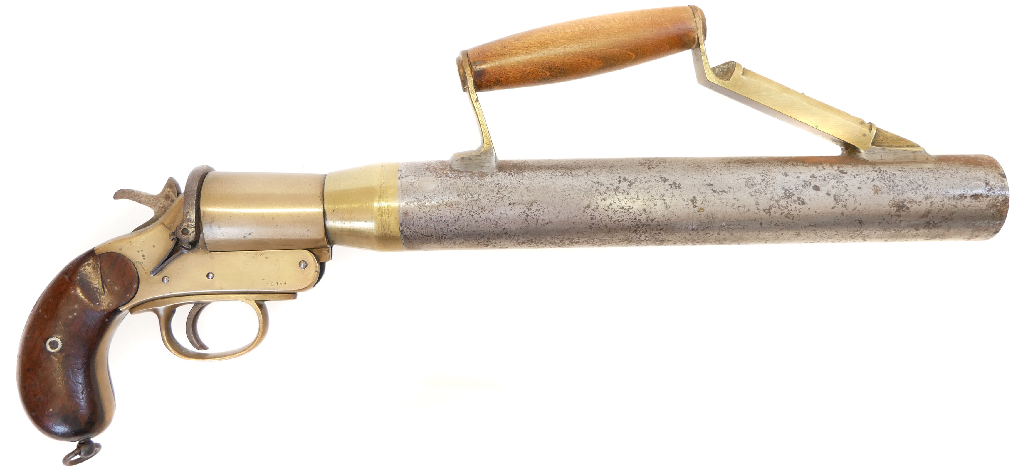 Lot 21 Schermuly patent line throwing gun