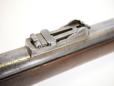 Lot 41 - BSA sporterised Snider rifle