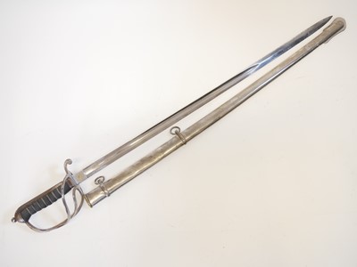 Lot 165 - 1822 pattern sword and scabbard