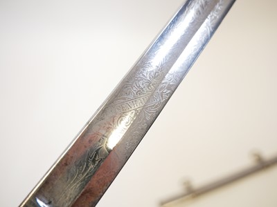 Lot 162 - Geman made Dutch 1876 officers sword