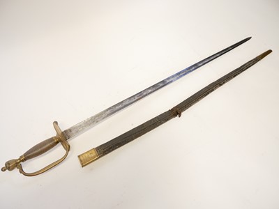 Lot 168 - 1796 pattern infantry officers sword