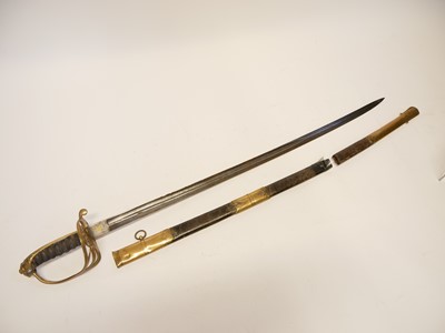 Lot 171 - 1822 pattern officers sword