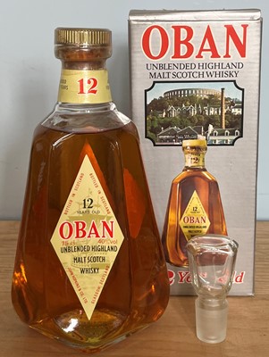 Lot 46 - 1 Bottle Oban Malt Whisky 12 yo 75cl (Bottled 1980)