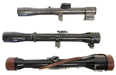 Lot 535 - Three rifle scopes