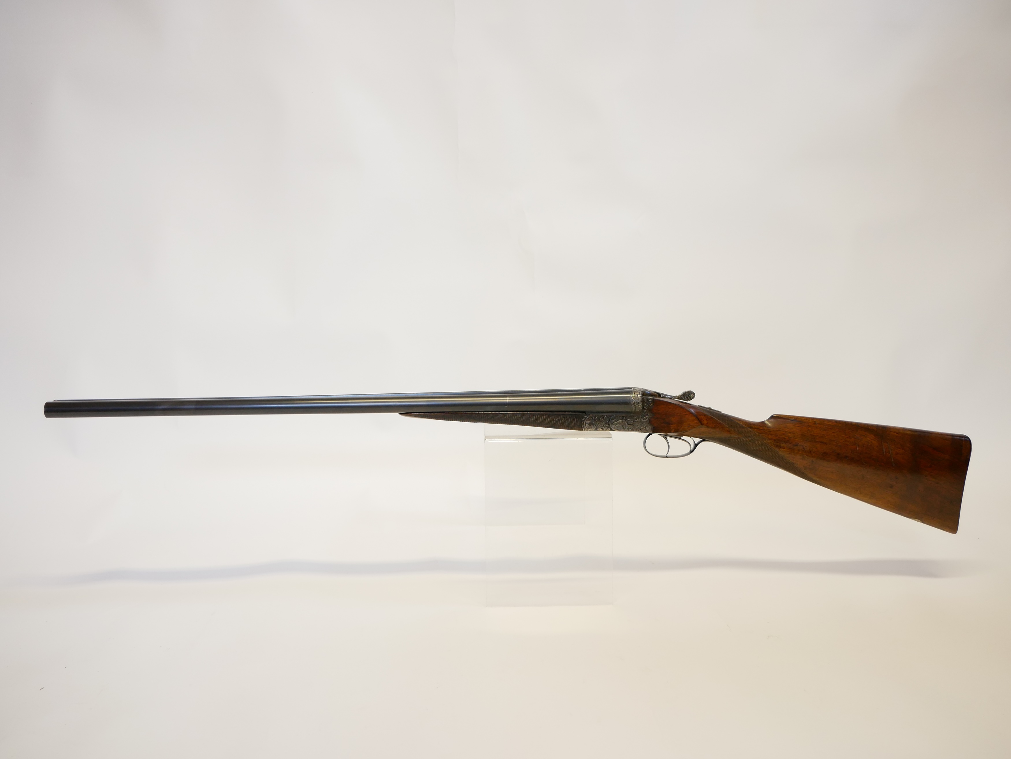 Lot 225 - Jos. Hambrusch 12 bore side by side shotgun